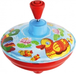 Kovinski vrtavka s račkami 13 cm