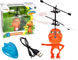 Dinosauro volante controllato con la mano