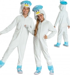 Kids costume POKEMON Quaxly kigurumi with hood 127–136 cm (7–8 years)