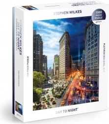 Galison Puzzle Flatiron Day to Night Stephen Wilkes 1000 pieces