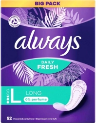 Always Daily Fresh Long pantyliners 52 pcs