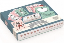 DJECO Set dizajnerskih čestitki Lucille s kuvertama