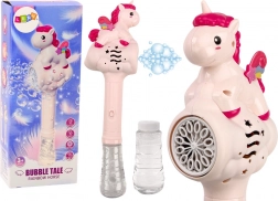 Seifenblasenmaschine Pink Unicorn Wand