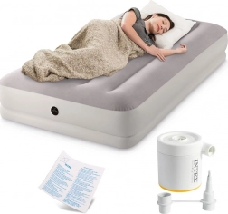 nafukovací matrace 191 × 99 × 30 cm pro jednu osobu s usb pumpou intex