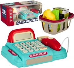 Otroška blagajna z dodatki s svetlobo in zvokom