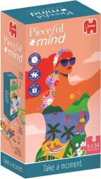 Jumbo puzzle Pieceful Mind: podaruj sobie chwilę 6×54 elementów