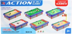 6-in-1 Tabletop Sports Game Set for Kids