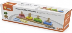 Drveni geometrijski sortirnik labirint Viga