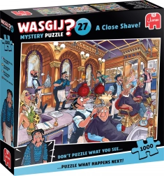Puzzle Jumbo Wasgij Mystery 27: Thorough Shave 1000 Pieces