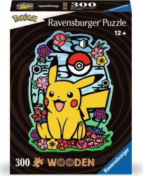 Houten contourpuzzel POKÉMON Pikachu 300 stukjes
