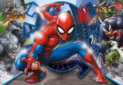 Puzzle 104 Pieces Super Color - Spider-Man