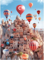 Kapadokya Puzzle by Anatolian 1000 pieces
