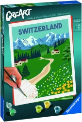 CreArt Jungfrau Region – pittura con numeri per bambini e ragazzi