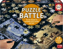 EDUCA Puzzle Battle Art 12x42 pieces