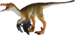 Mojo troodon z gibljivo čeljustjo, figurica dinozavra XXL