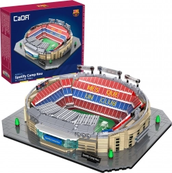 CaDA Building Set Spotify Camp Nou – Licensed FC Barcelona Model, 728 Pieces