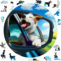 Puzzle in legno Cane Allegro 250 pezzi WOODEN CITY