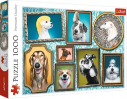 Puzzle da 1000 pezzi – cagnolini allegri, galleria canina