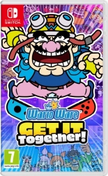 Nintendo Switch WarioWare: Get It Together! + poster and keychain