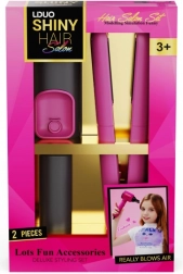 Hårstudie krøllejern til børn på batterier