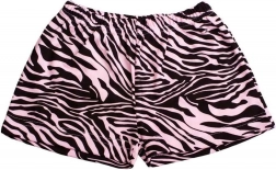 NEW BABY Zebra pink cotton baby shorts