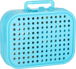 Kreativna mozaika v kovčku z akumulatorskim vijačnikom – gradbeni komplet za otroke – Vozila