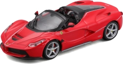 Metalowy model auta Bburago 1:43 Ferrari LaFerrari Aperta – Czerwony