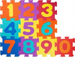 Foam puzzle with numbers for children