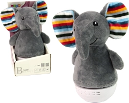 Zenei elefánt lámpa