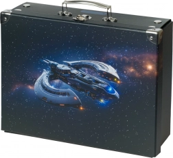 Baagl sklopivi školski kofer Svemirski brod