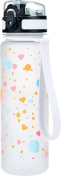 Tritán kulacs szívecskés mintával 500 ml