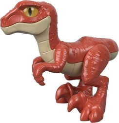 Jurassic World Dinosaur Red Raptor Figure