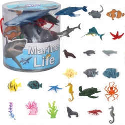 Set of Sea Animal Figures