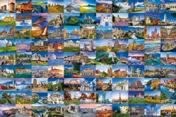 Puzzle Ravensburger Beaux lieux d’Europe 3000 pièces