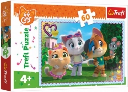 Puzzle 60 pieces 44 CATS – Fun with Friends