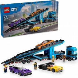 LEGO® City 60408 Car Transport Truck with Sports Cars