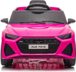 Elektrisk bil Audi RS6 pink