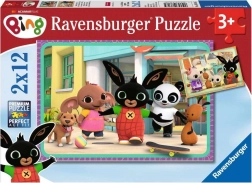 Sestavljanka Bing 2x12 koščkov od Ravensburgerja