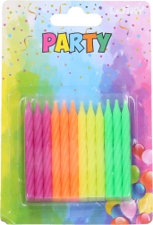 Candele al neon 24 pezzi