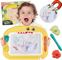 Magnetna tabla Znikopis z dinozavri