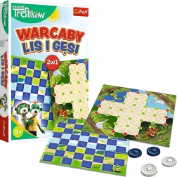 Obitelj Trefík igra 2 u 1: dama i lisica i guske