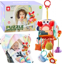 Sensoryczna kostka z morskimi zwierzątkami