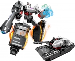 Autorobot Tank King noir 19 cm