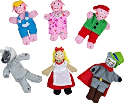 Bigjigs Toys Fairy Tale Finger Puppets