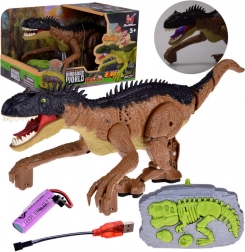 Brown Remote Control Dinosaur Toy