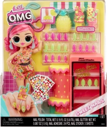L.O.L. Surprise O.M.G. Sweet Nails Pinky Pops – sadra za sadni nail art s punčko