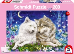 Fluffy Wolves Puzzle 200 Pieces