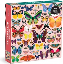 Mudpuppy Puzzle Brilliant Butterflies 500 Pieces