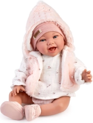 Guca Olivie – realistyczna obciążeniowa lalka niemowlę 42 cm z miękkim ciałem