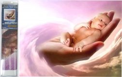 Diamond Painting – Baby in the Palm 30 × 40 cm
